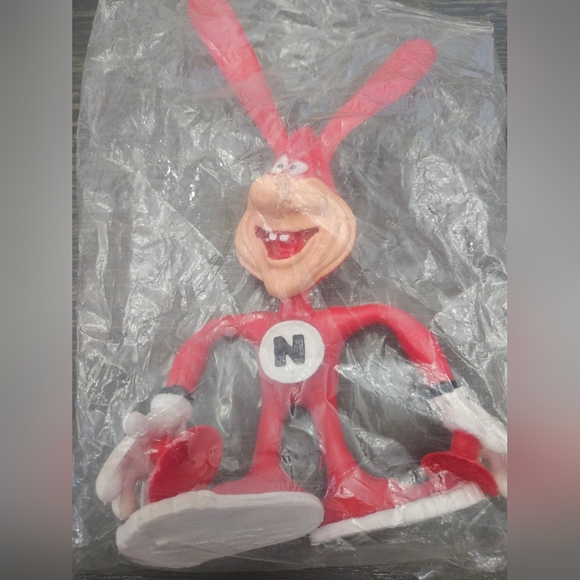 Domino's pizza Other - Vintage bendable "Noid" action Character Figurine 1988 Dominos Pizza Collectible